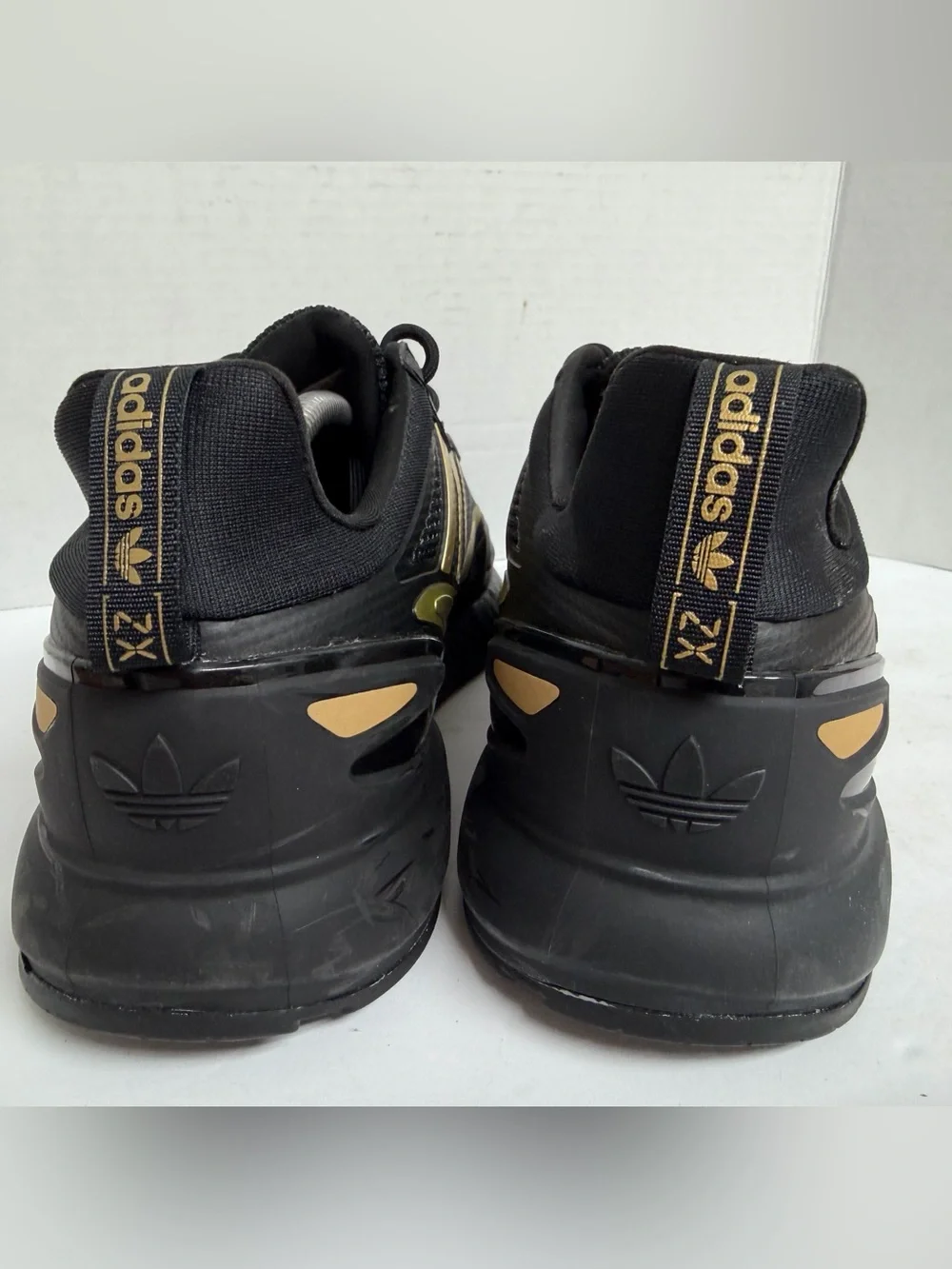 Adidas Originals ZX 2K Boost Men’s Running Shoe Black Sneaker Trainers SZ 11.5